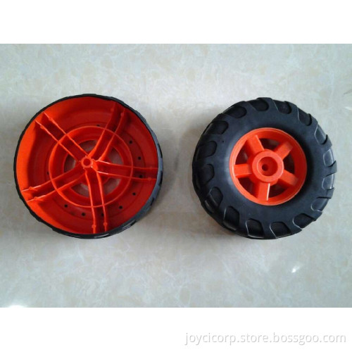 Plastic Injection Molding for Plastic Toy Car Wheel Mould